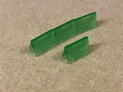 Model Railway Road Barriers 3D print model