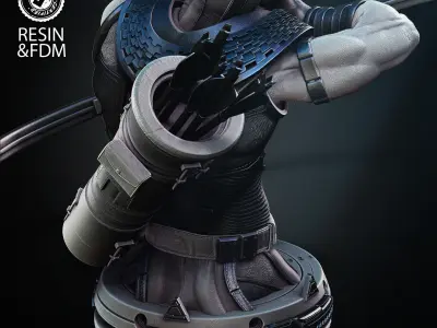 Wicked Marvel Hawkeye Bust Tested for 3D printing 3D print model