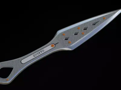 Quieto apex knife  3D model