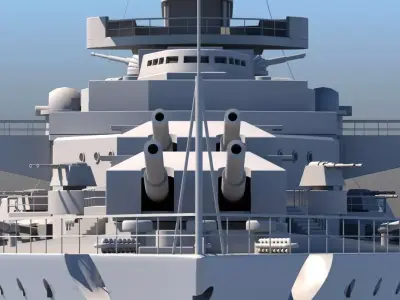 Battle Ship 3D model