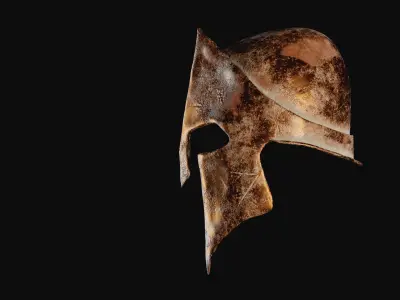 Spartan Helmet 3D model buy