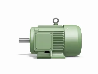 160L B3 Right IEC electric motor - 3D CAD model 3D model