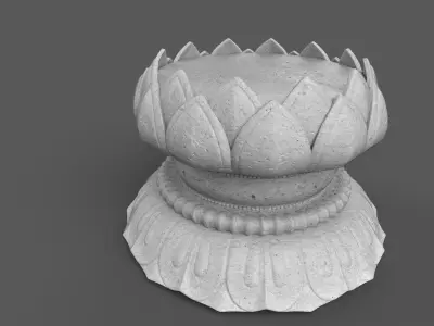 Stone Carving 3D Model 3D model