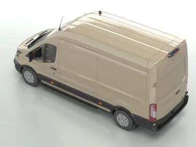 Transit Van L3H3 2021 3D print model