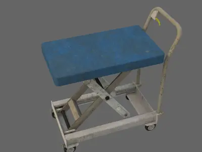 trolley Low-poly 3D model purchase