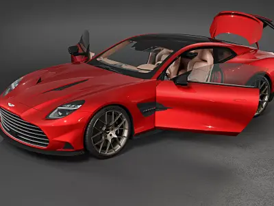 2025 Aston Martin Vanquish 3D model