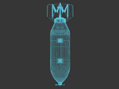 AN-M64-A1 3D model