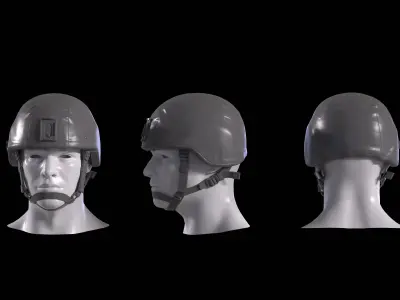 Russian helmet HP 3D model