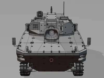 Tank Harimau 3D model