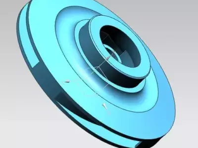 IMPELLER spinning wheel 3D model