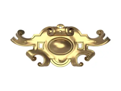 decorative pattern ready for 3D printing 3D model 81