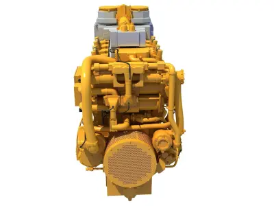Ship Engine 3D model