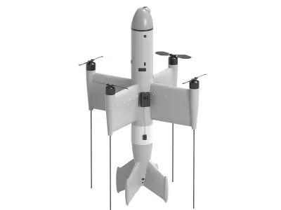 Octopus 100 interceptor drone 3D model