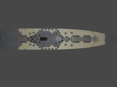 IJN yamato  3D model