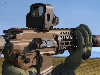 EOTECH Holographic Weapon Sights 3D model