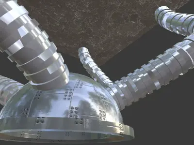 Laboratory Machine B - Metamaterial extractor Free 3D model