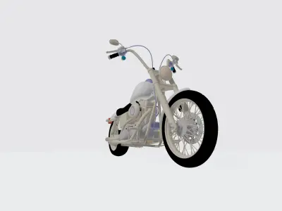 motor bike 3D model