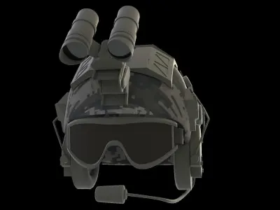 army helmet 3D model buy