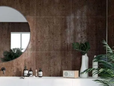 canister bathroom with walls and wooden floors Free 3D model