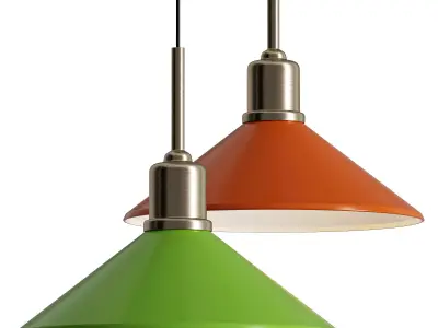 Vela Pendant Antique 3D model