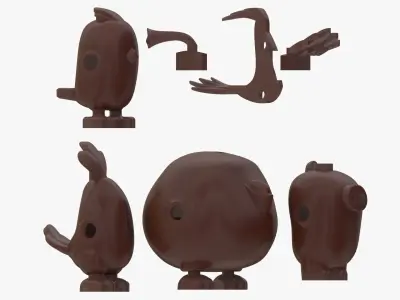 Lego Birds Collections 3D model
