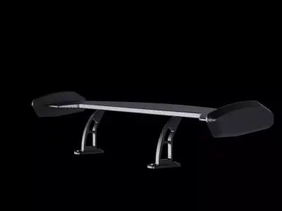 Spoiler tuning garage auto car 3D model