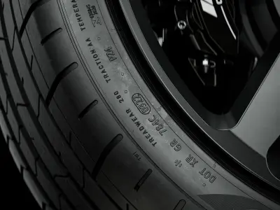 Pirelli PZ4 265 40 ZR21 105Y 3D model