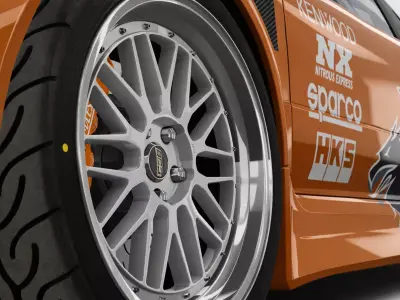 Nissan Skyline GT-R R34 Need for Speed Underground Style 3D model