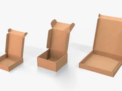  Mailer Boxes - Variety Packaging Set 