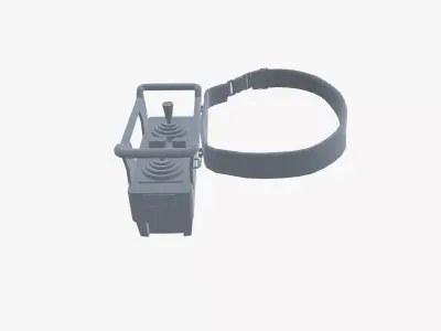 EOT Remote with belt 3D model