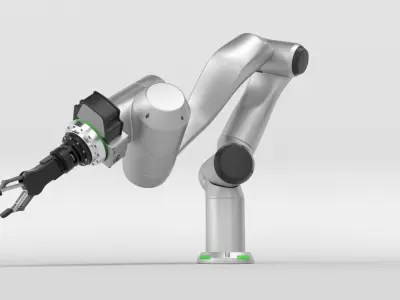Robotic Arm Agile Diana 3D model