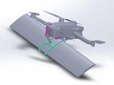 Wing for DJI Mini 3 Pro 3D print model