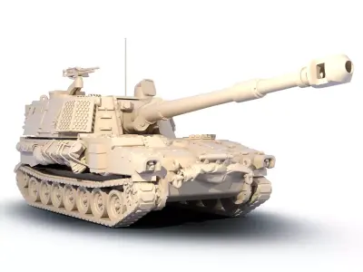M109A2 Free 3D print model