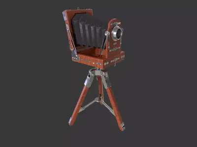 Antique Camera 3D model purchase
