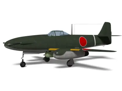 Nakajima Kikka kai 3D model