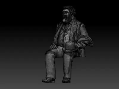 PASSENGER 3D print model