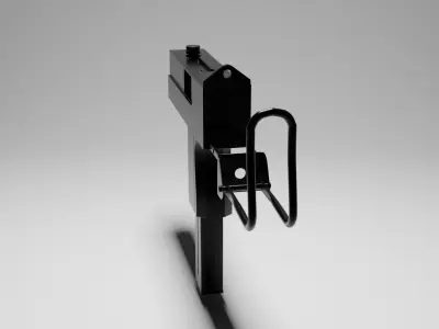UZZI gun Free low-poly 3D model