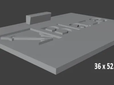 Nendoroid base with part  3D print model