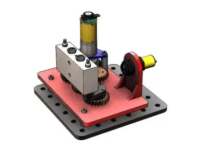 Shaking Mechanism 3D model