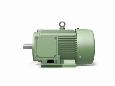 100L B34a Right IEC electric motor - 3D CAD model 3D model