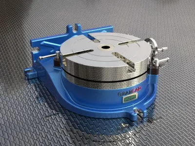 Manual Rotary Table Free 3D model