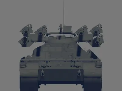 M50 Tank 3D model