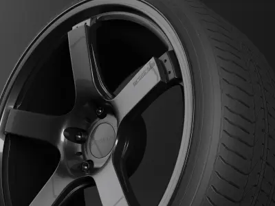 Rays Prodrive GC-05N Low-poly 3D model
