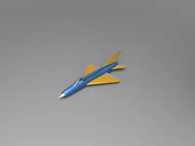 Mig 21 3D print model