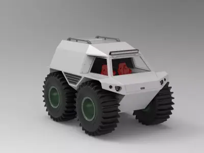 THOR Ultimate ATV  3D print model