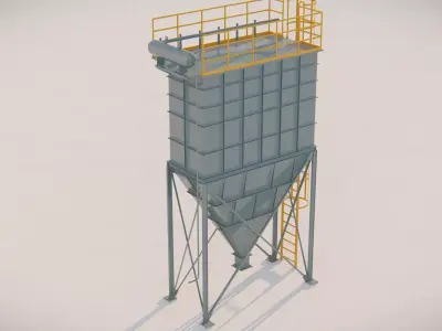dust collector 3D Model 3D model