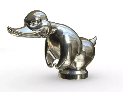 duck logo 3D model