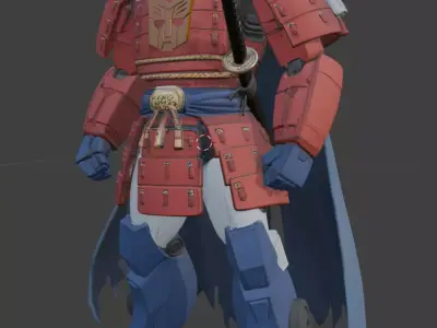 Optimus Prime Shogun Edition 3D print model