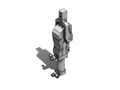 Cilindro Pneumatico SMC CKZT25 105 DCL781EL Pneumatic Cylinder 3D model