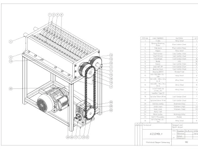 Plastic Shredder 3D model